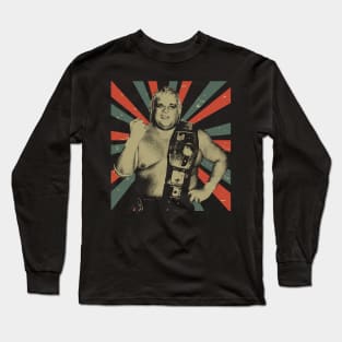 Dusty Rhodes || Vintage Art Design || Exclusive Art Long Sleeve T-Shirt